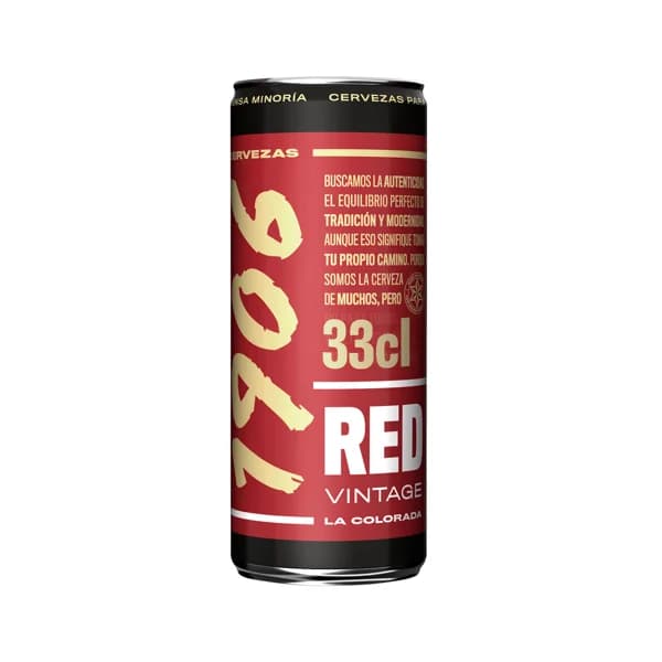 1906 RED VINTAGE  Cerveza tostada lata de 33 cl. - 0.33 l - Imagen del producto en Findit