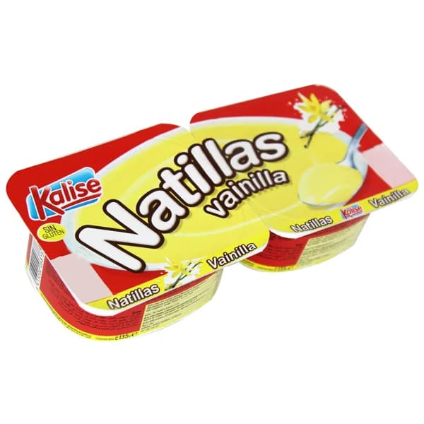 KALISE Natillas de vainilla KALISE 2 x 135 g. - 0.27 kg - Imagen del producto en Findit