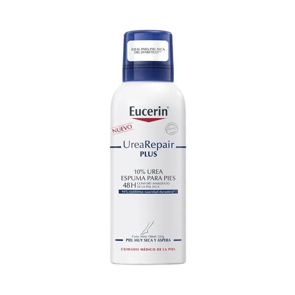 EUCERIN Espuma hidratante para pies, ideal para piel muy seca y áspera EUCERIN Urea repair plus 400 ml. - 0.15 l - Imagen del producto en Findit