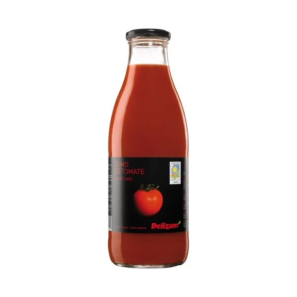 DELIZUM Zumo de tomate ecológico botella 1 l. - 1 l - Imagen del producto en Findit