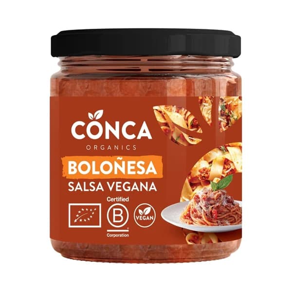 CONCA Organic Salsa Boloñesa vegana ecológica bote 235 g. - 0.19 kg - Imagen del producto en Findit