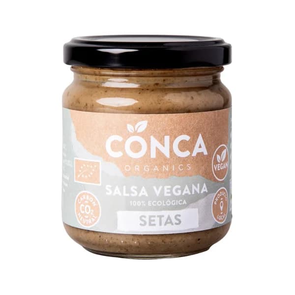 CONCA Salsa setas, vegana CONCA ORGANICS 185 g. - 0.19 kg - Imagen del producto en Findit