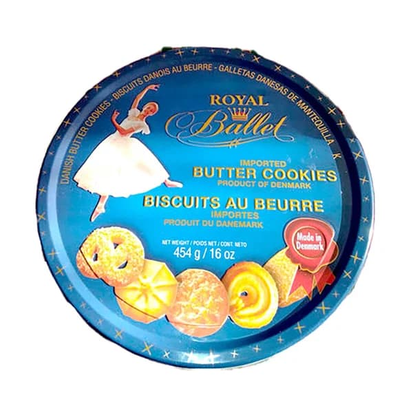 ROYAL BALLET Galletas danesas de mantequilla 454 g. - 0.45 kg - Imagen del producto en Findit