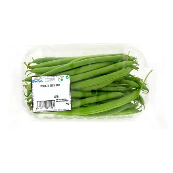 Judia boby bandeja de 300 Gramos - 0.3 kg - Imagen del producto en Findit