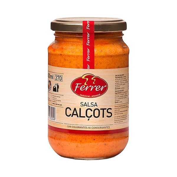 FERRER Salsa romesco especial calçots 385 g. - 0.39 kg - Imagen del producto en Findit