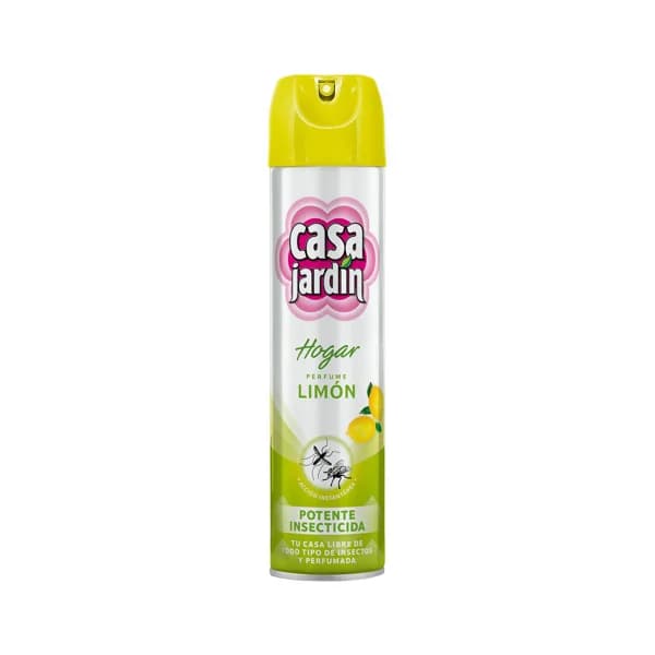 CASA JARDÍN Insecticida aerosol con olor a limón para todo tipo de insectos CASA JARDÍN 600 ml. - 0.6 l - Imagen del producto en Findit