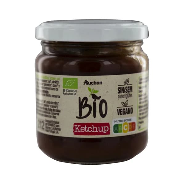 ALCAMPO ECOLÓGICO Ketchup bio frasco 190 g. - 0.19 kg - Imagen del producto en Findit