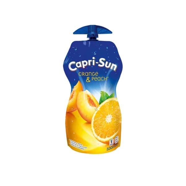 CAPRI-SUN Bebida refrescante a base de zumo naranja y melocotón 33 cl. - 0.3 l - Imagen del producto en Findit