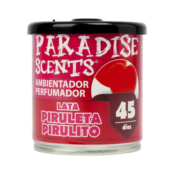 Ambientador coche olor piruleta 100gr, PARADISE SCENTS. - 0.1 kg - Imagen del producto en Findit