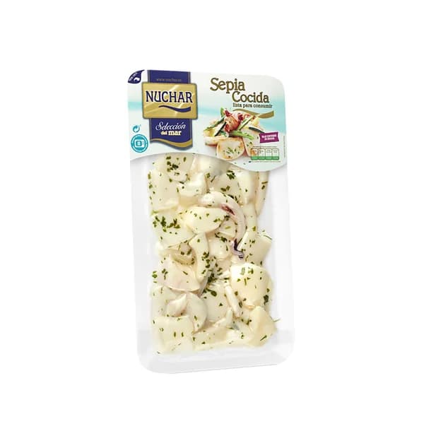NUCHAR Sepia cocida troceada NUCHAR 150 g. - 0.15 kg - Imagen del producto en Findit