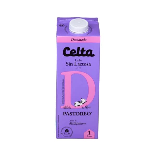 CELTA Leche desnatada de vaca, sin lactosa Pastoreo 1 l. - 1 l - Imagen del producto en Findit