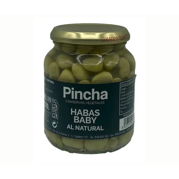 PINCHA Habas extra finas al natural 220 g. - 0.22 kg - Imagen del producto en Findit