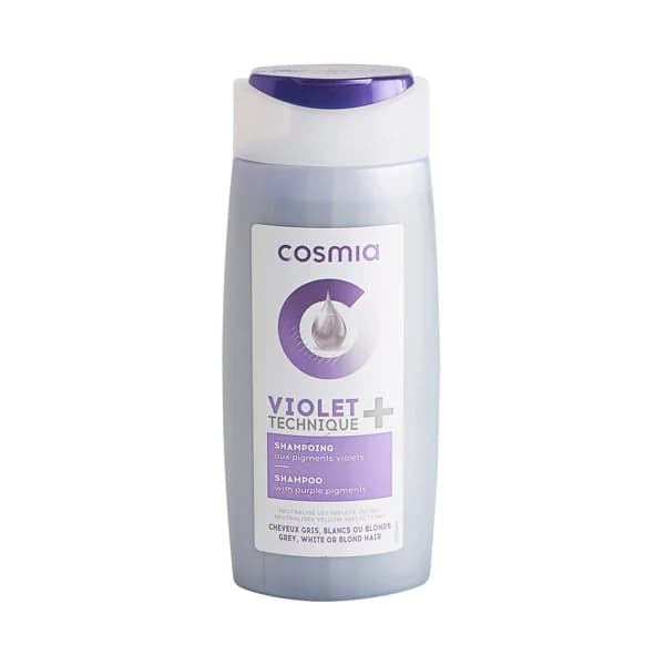 COSMIA Champú para cabellos blancos, canosos o rubios COSMIA Violet technique + 250 ml. - 0.25 l - Imagen del producto en Findit