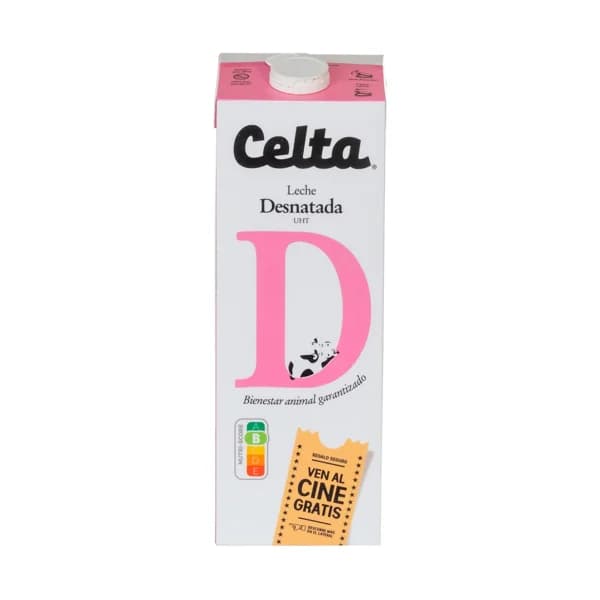 CELTA Leche desnatada de vaca con bienestar animal garantizado 1.5 l. - 1.5 l - Imagen del producto en Findit