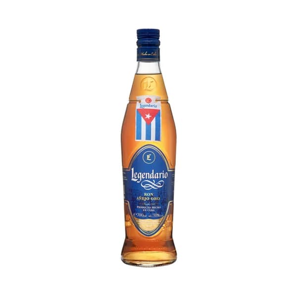 LEGENDARIO Ron añejo oro elaborado en Cuba botella de 70 cl. - 0.7 l - Imagen del producto en Findit