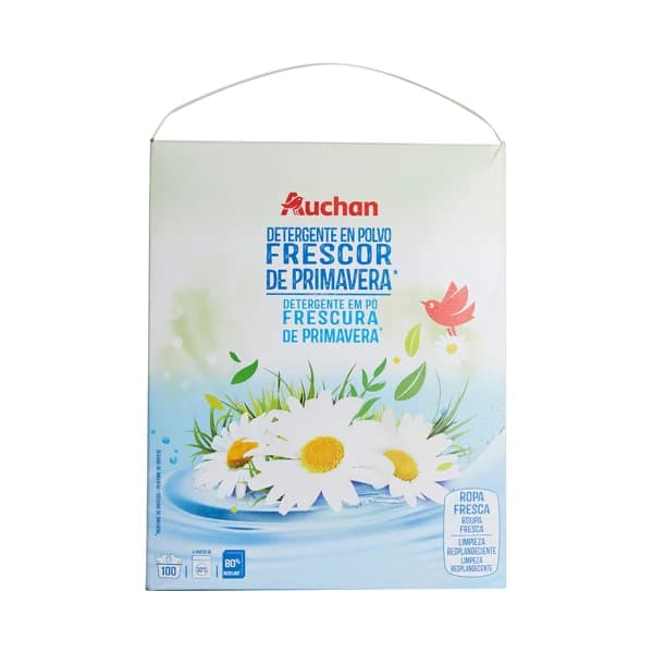 Detergente en polvo fresco y limpio PRODUCTO ALCAMPO 100 dosis 5 Kg. - 1 ud - Imagen del producto en Findit