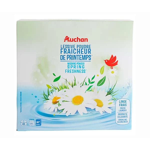 PRODUCTO ALCAMPO Detergente en polvo fresco y limpio 40 lav 2 Kg. - 1 ud - Imagen del producto en Findit