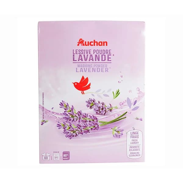 PRODUCTO ALCAMPO Detergente en polvo con olor a lavanda 60 lav 3 Kg. - 1 ud - Imagen del producto en Findit