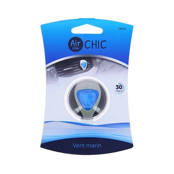 Ambientador de coche para rejilla de ventilación, con aroma a océano, CARLINE AIR CHIC - 1 ud - Imagen del producto en Findit