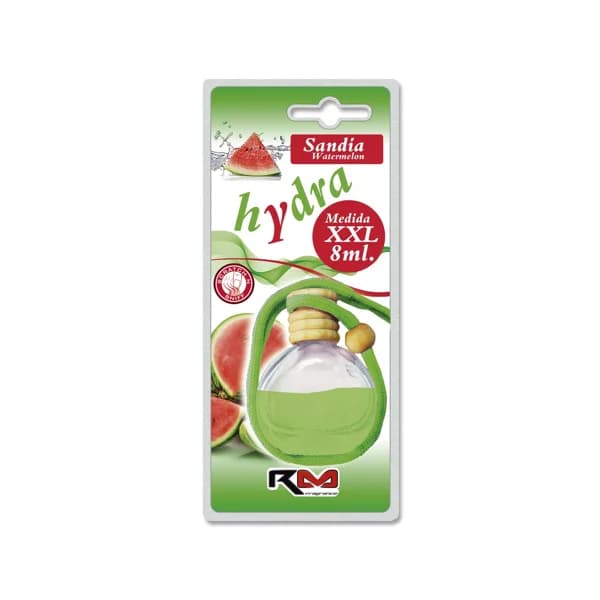 Ambientador de coche con perfumador de madera para colgar con olor a sandia, ROLMOVIL Hydra. - 1 ud - Imagen del producto en Findit