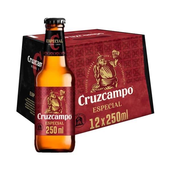 CRUZCAMPO Cervezas Especial pack 12 uds. x 25 cl. - 3 l - Imagen del producto en Findit