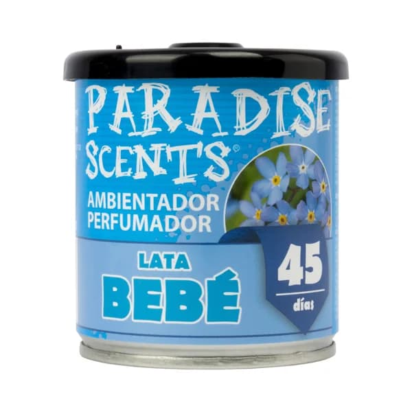 Ambientador coche en gel con aroma bebé, PARADISE SCENTS. - 0.1 kg - Imagen del producto en Findit