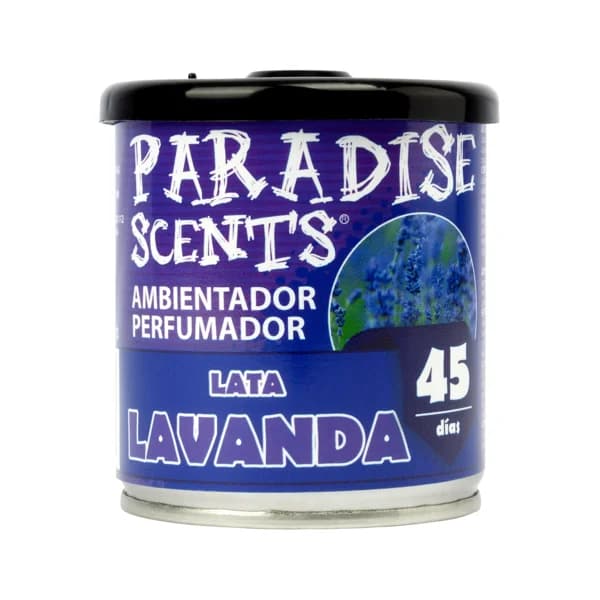 Ambientador en lata olor lavanda, 100g PARADISE SCENTS. - 0.1 kg - Imagen del producto en Findit