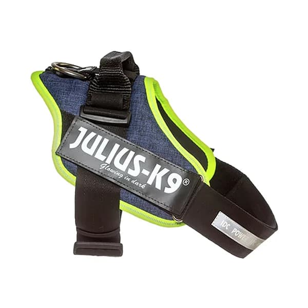 JULIUS K9 Arnés vaquero neón, para perros Talla 2 + 30 kg JULIUS-K9 - 1 ud - Imagen del producto en Findit