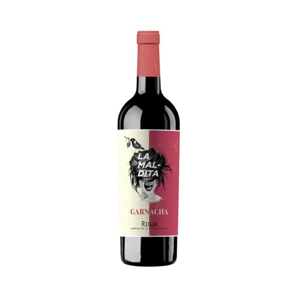 LA MALDITA  Vino tinto con D.O. Ca. Rioja botella 75 cl. - 0.75 l - Imagen del producto en Findit