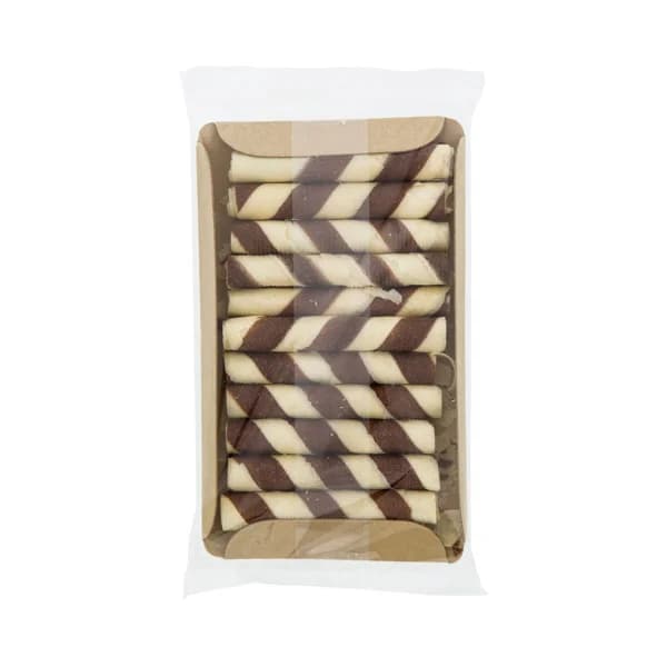 Barquillos bicolores de cacao 40 g. - 1 ud - Imagen del producto en Findit