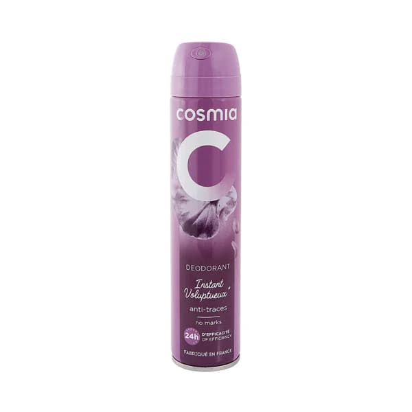 COSMIA Desodorante en spray para mujer con protección anti manchas y antitranspirante (24 horas) 200 ml. - 0.2 l - Imagen del producto en Findit