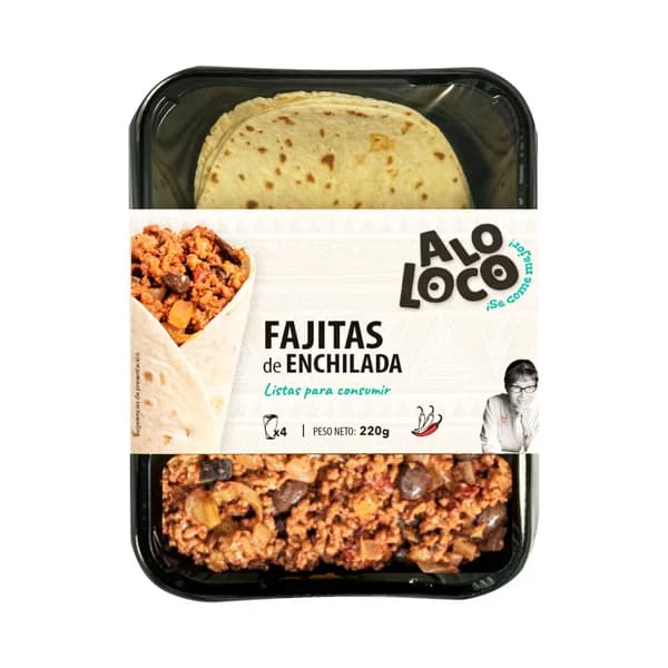 ALOLOCO Fajita de enchilada de lomo 220 g. - 0.22 kg - Imagen del producto en Findit