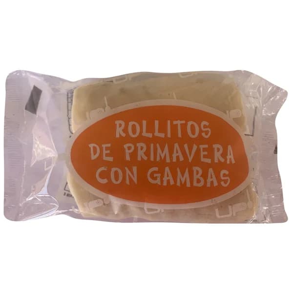 Rollitos de primavera congelados, con gambas UP! 160 g. - 0.16 kg - Imagen del producto en Findit