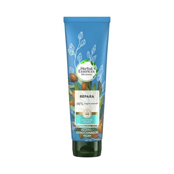 HERBAL ESSENCES Acondicionador reparador con aceite de Argán, para pelo seco y dañado HERBAL ESSENCES Bío:renew 275 ml. - 0.28 l - Imagen del producto en Findit