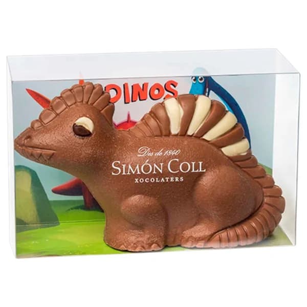 SIMON COLL Figura de dinosaurio de chocolate de pascua 150 g. - 0.15 kg - Imagen del producto en Findit