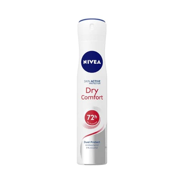 NIVEA Dry comfort Desodorante en spray unisex, protección hasta 72 horas 200 ml. - 0.2 l - Imagen del producto en Findit