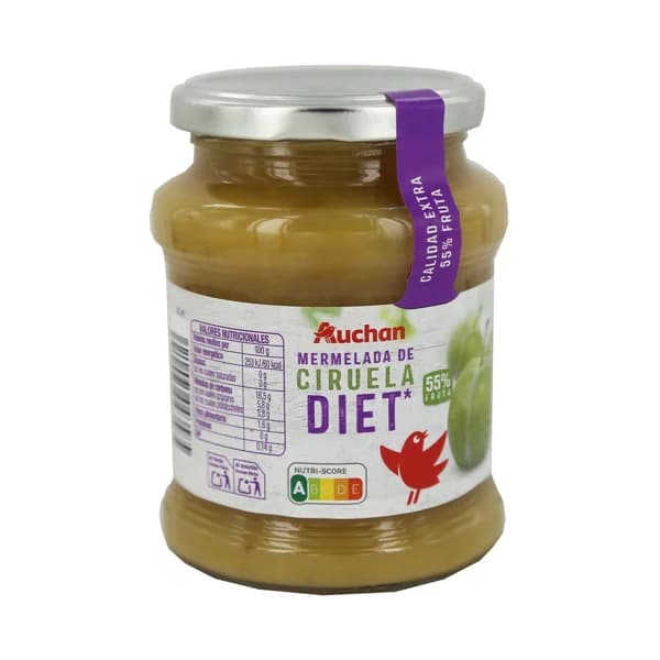 PRODUCTO ALCAMPO Diet Mermelada extra de ciruela con edulcorantes 350 g. - 0.35 kg - Imagen del producto en Findit