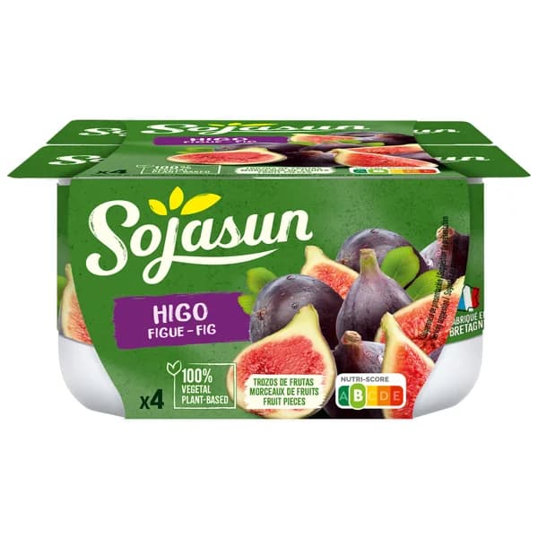 SOJASUN Especialidad de soja con trocitos de higos  4 x 100 g. - 0.4 kg - Imagen del producto en Findit