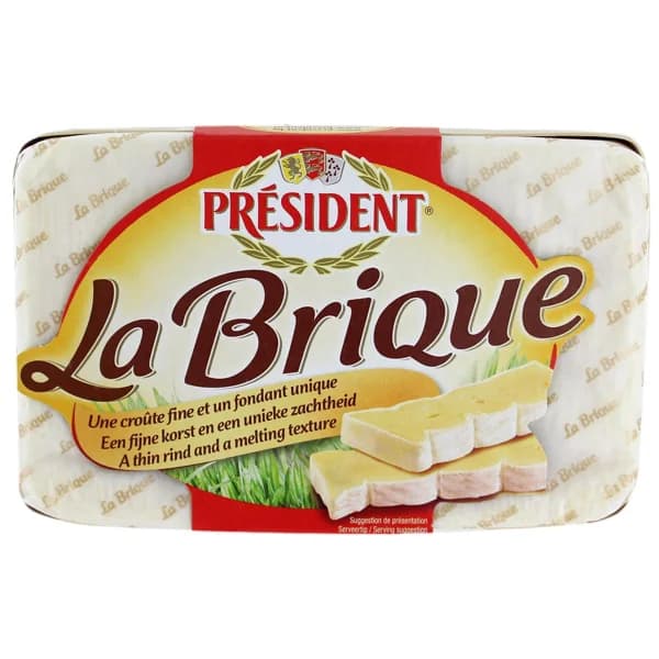 PRÉSIDENT Queso de pasta blanda La Brique PRÉSIDENT 200 g. - 0.2 kg - Imagen del producto en Findit