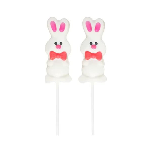 DEKORA Piruletas de pascua de chocolate con forma de conejitos 25 g. - 1 ud - Imagen del producto en Findit
