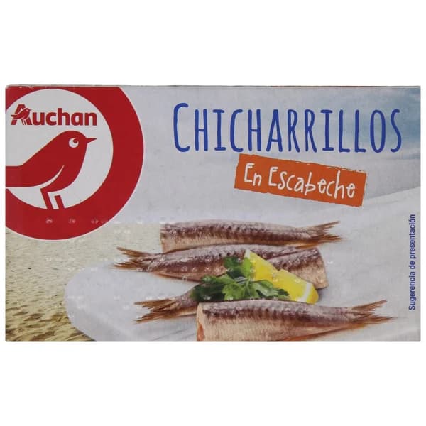 PRODUCTO ALCAMPO Chicharrillos en escabeche 124 g. - 0.09 kg - Imagen del producto en Findit