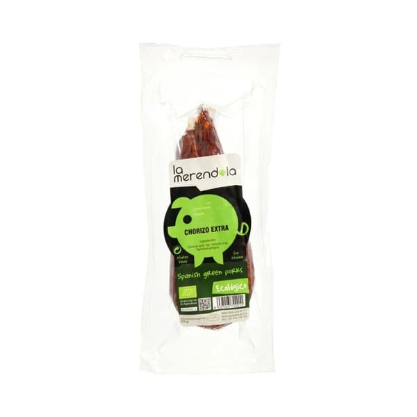 LA MERENDOLA Chorizo Sarta dulce ecológico LA MERENDOLA 200 g. - 0.2 kg - Imagen del producto en Findit