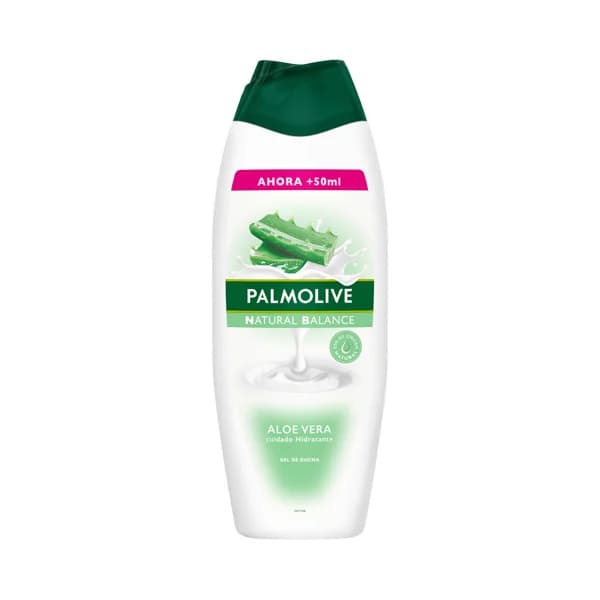 PALMOLIVE Gel para baño o ducha con textura crema y aloe vera PALMOLIVE Natural balance 600 ml. - 0.6 l - Imagen del producto en Findit