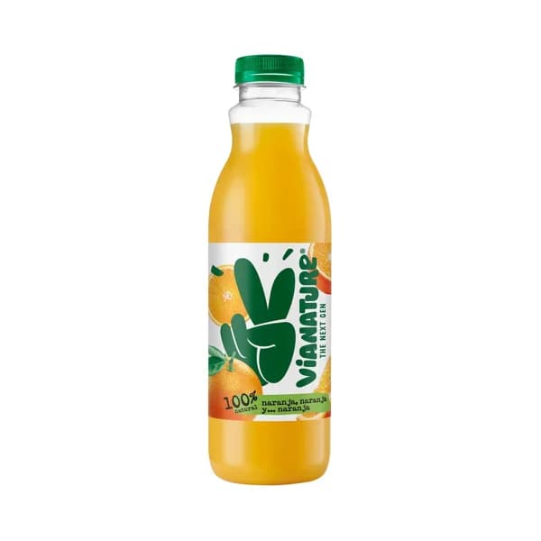 VÍA NATURE Zumo fresco de naranja VIA NATURE 750 ml. - 0.75 l - Imagen del producto en Findit