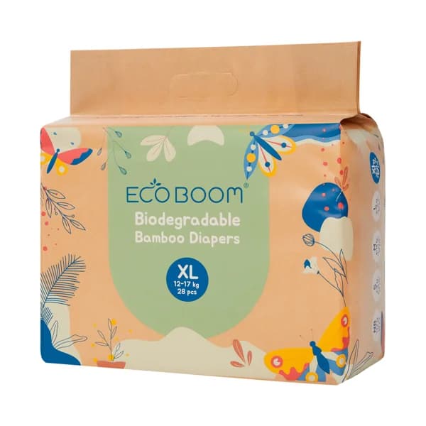 ECO BOOM Pañales biodegradables talla XL (12-17 kg) 28 uds. - 1 ud - Imagen del producto en Findit