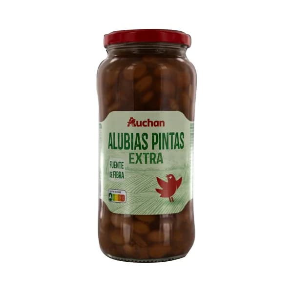 PRODUCTO ALCAMPO Alubias pintas (judias) extra cocidas bote 400 g. - 0.4 kg - Imagen del producto en Findit