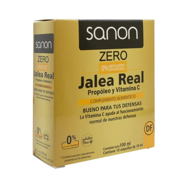 SANON Complemento alimenticio a base de Jalea real, propólio y vitamina C SANON 10 x 10 ml. - 1 ud - Imagen del producto en Findit