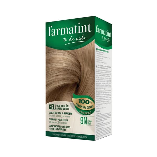 FARMATINT Tinte de color rubio miel y número 9N FARMATINT. - 1 ud - Imagen del producto en Findit