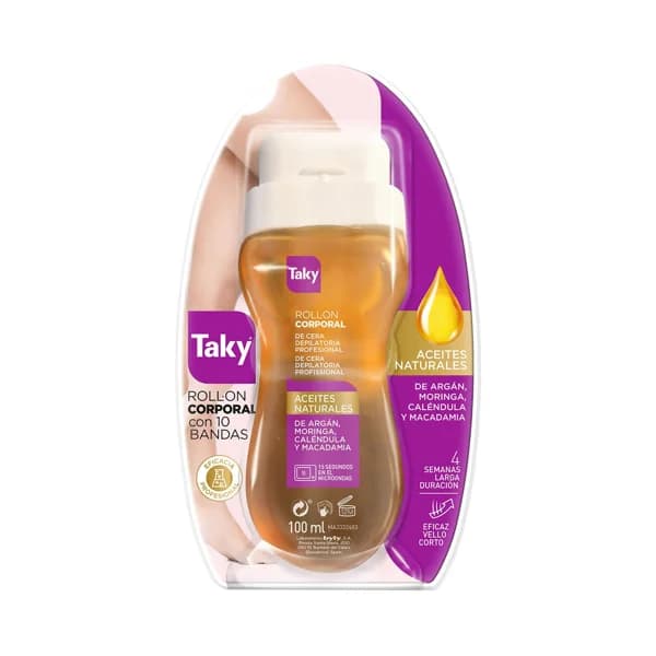 TAKY Cera tibia con aceites naturales y cómodo aplicador en roll - on 100 ml. - 0.1 l - Imagen del producto en Findit