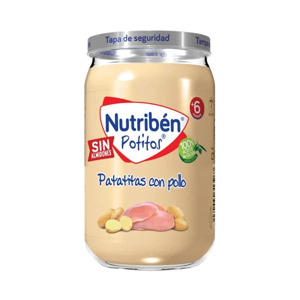 NUTRIBÉN Potitos® de patatitas con pollo a partir de 6 meses 235 g. - 0.24 kg - Imagen del producto en Findit